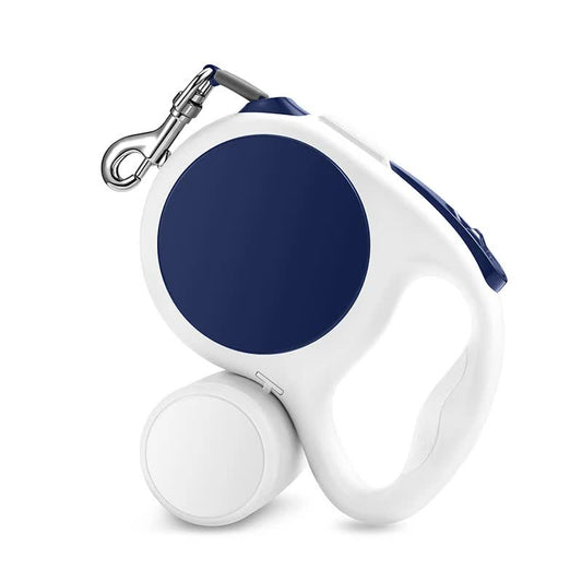 5M Retractable Dog Leash - Dark Blue - Pets Preference