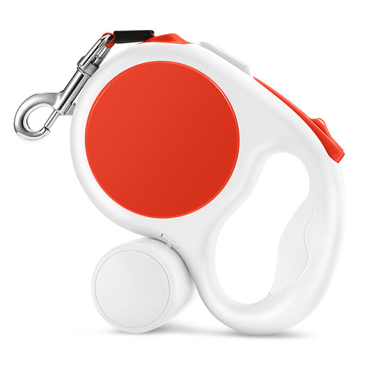 5M Retractable Dog Leash - Tomato Red - Pets Preference