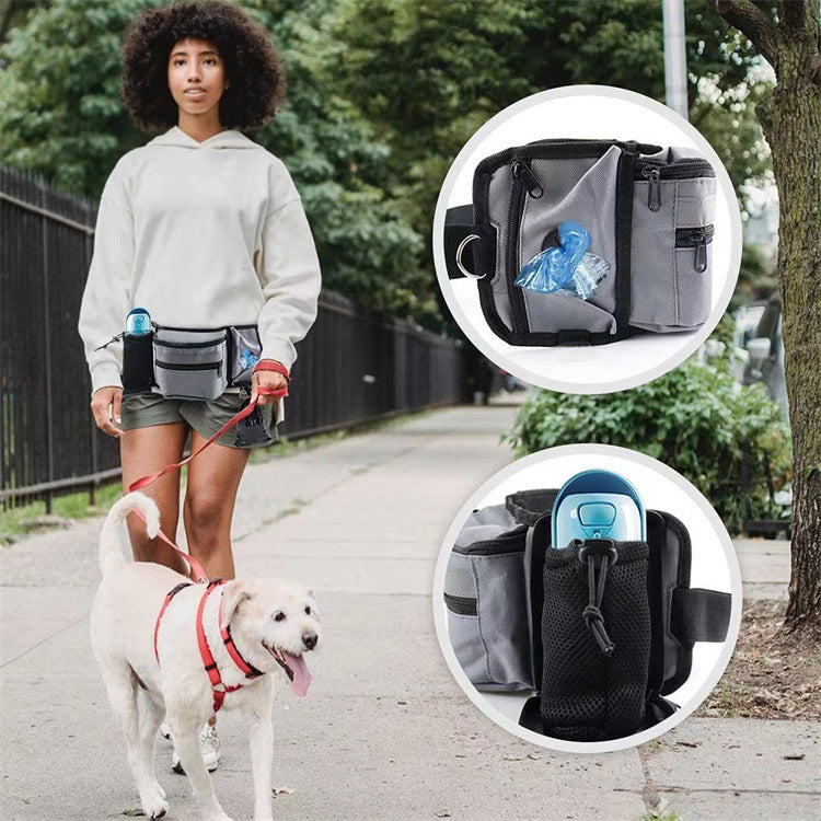 Multi-Function Dog Bag - Grey - Pets Preference