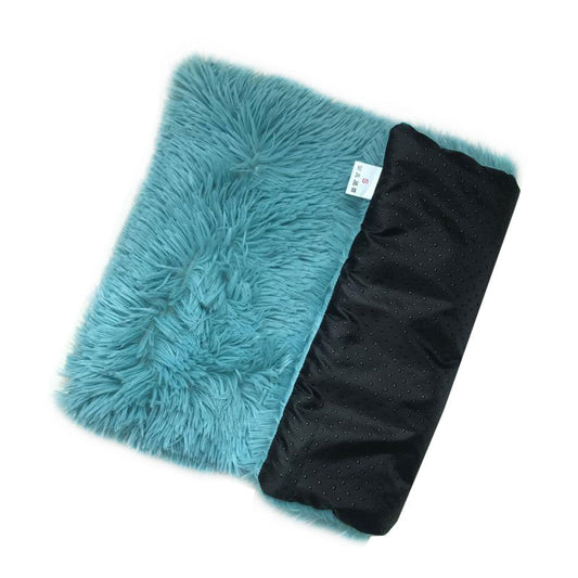 Plush Pet Mat for Dogs and Cats - Blue - Pets Preference