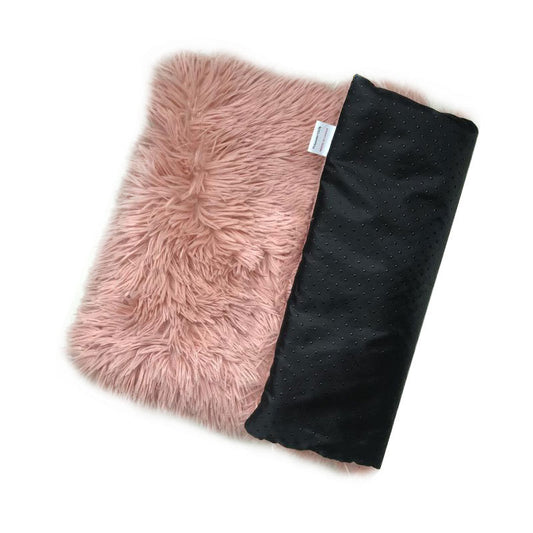 Plush Pet Mat for Dogs and Cats - Pink - Pets Preference