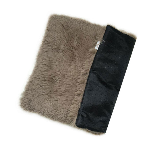 Plush Pet Mat for Dogs and Cats - Brown - Pets Preference